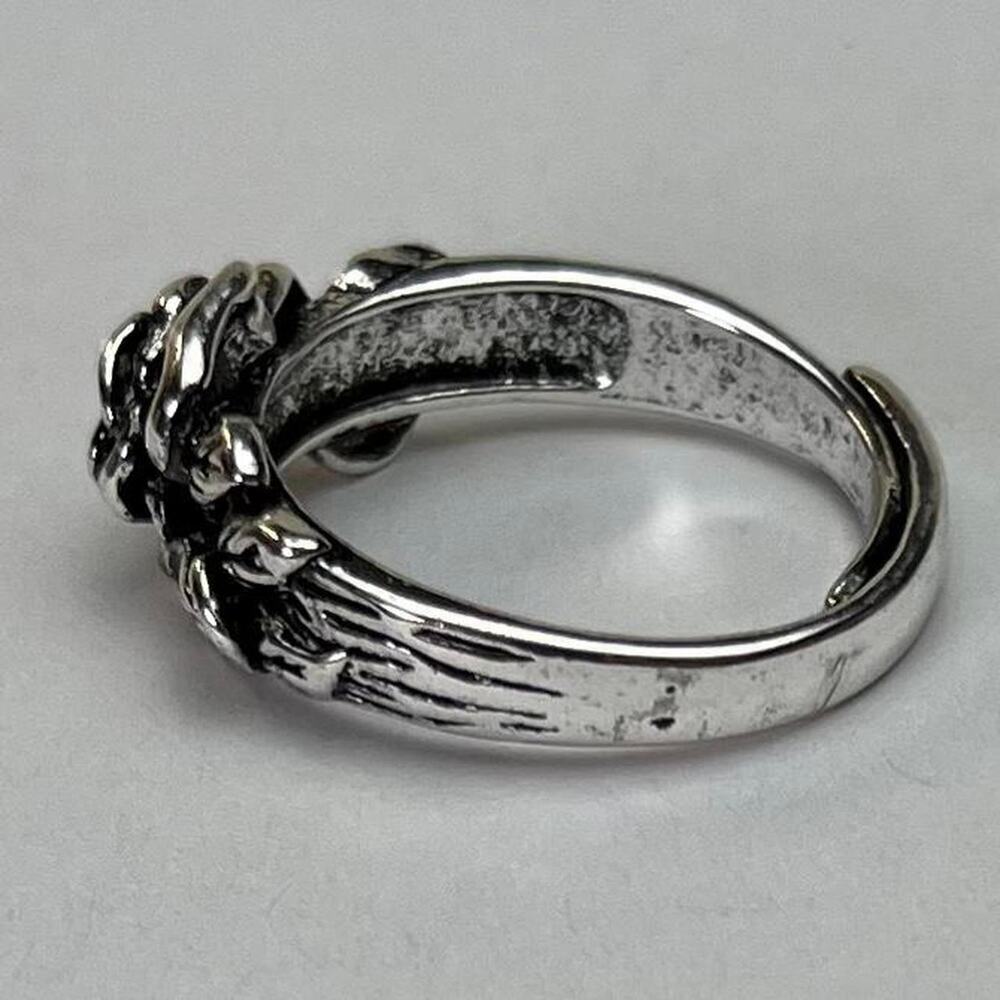 Y2k 2000s vintage style rose ring - Picture 3 of 6